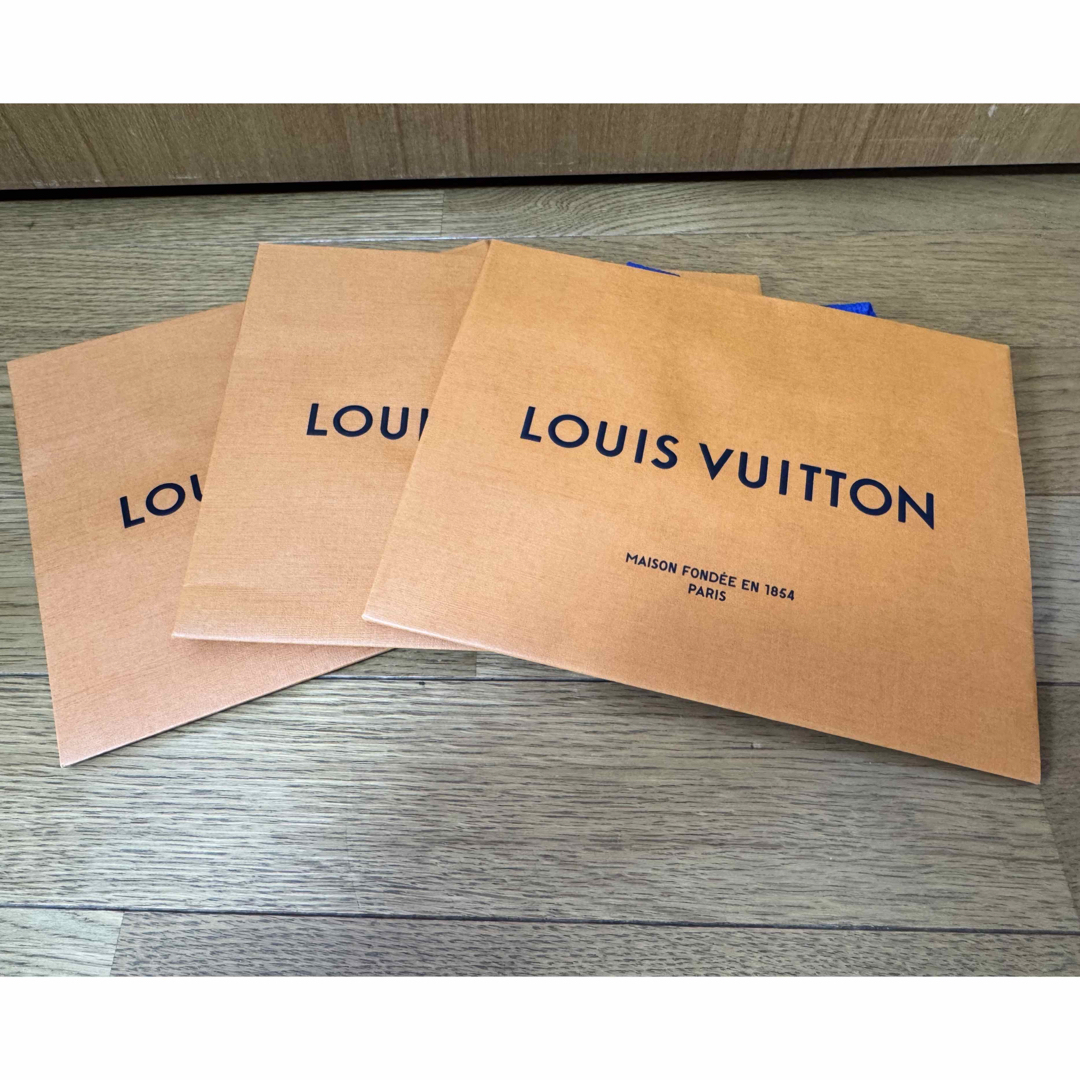 LOUIS VUITTON(ルイヴィトン)の美品 LOUIS VUITTON 紙袋 ショップバッグ 3枚 レディースのバッグ(ショップ袋)の商品写真