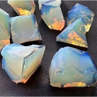 一点もの✨ 天然オパール✨ ラフクォーツクリスタルストーン✨ 原石パワーストーン(置物)