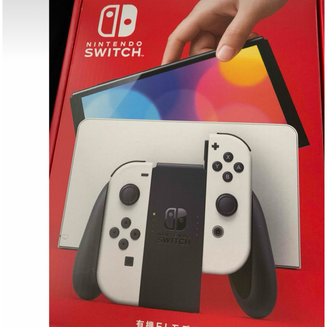任天堂(ニンテンドウ)の任天堂Switch有機EL本体 エンタメ/ホビーのゲームソフト/ゲーム機本体(家庭用ゲーム機本体)の商品写真