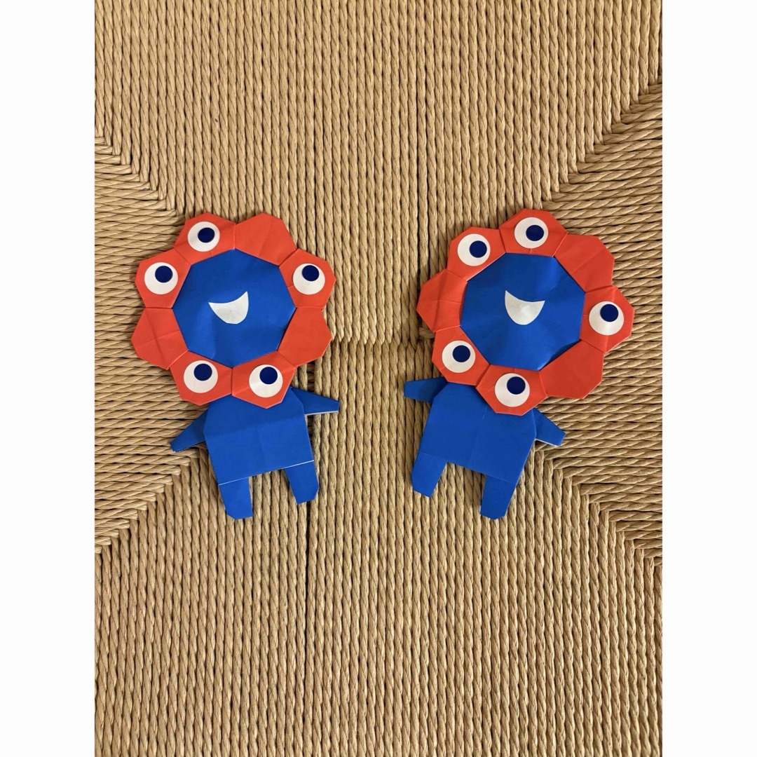 折り紙♡ミャクミャク風♡壁面飾り♡大阪関西万博 ハンドメイドのハンドメイド その他(その他)の商品写真
