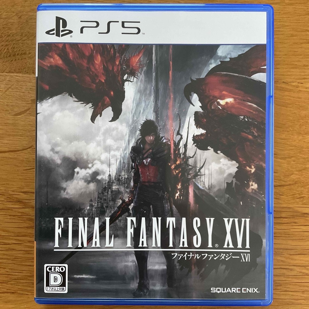 SQUARE ENIX(スクウェアエニックス)のファイナルファンタジーXVI PlayStation 5 エンタメ/ホビーのゲームソフト/ゲーム機本体(家庭用ゲームソフト)の商品写真