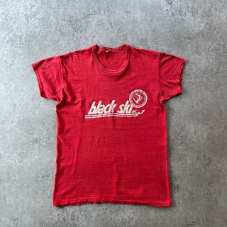 ラッセルアスレティック(Russell Athletic)の60s ラッセルアスレティック ヴィンテージtシャツ USA製 レッド XL(Tシャツ/カットソー(半袖/袖なし))