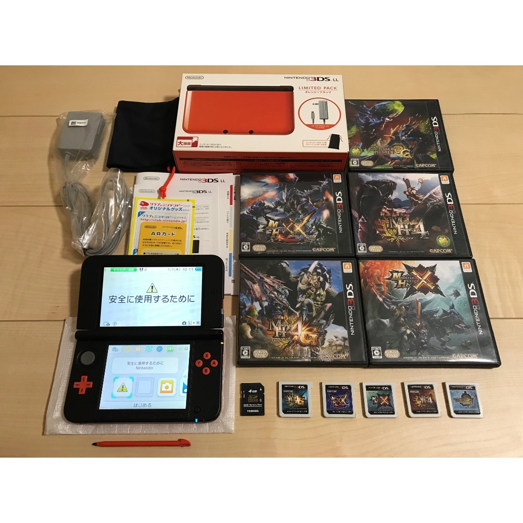 ニンテンドー3DS - ✨ニンテンドー3DSLLリミテッドパック＋モンハンソフト5本セット✨