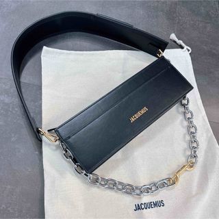 ◆jacquemus◆ジャックムス人気ciuciu黒ショルダーバッグチェーン正規(ショルダーバッグ)