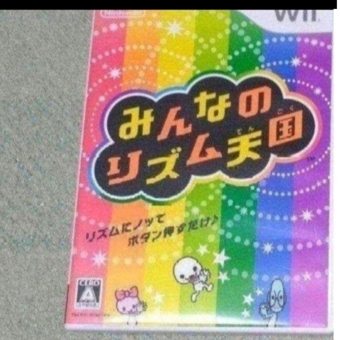 みんなのリズム天国wii エンタメ/ホビーのゲームソフト/ゲーム機本体(家庭用ゲームソフト)の商品写真