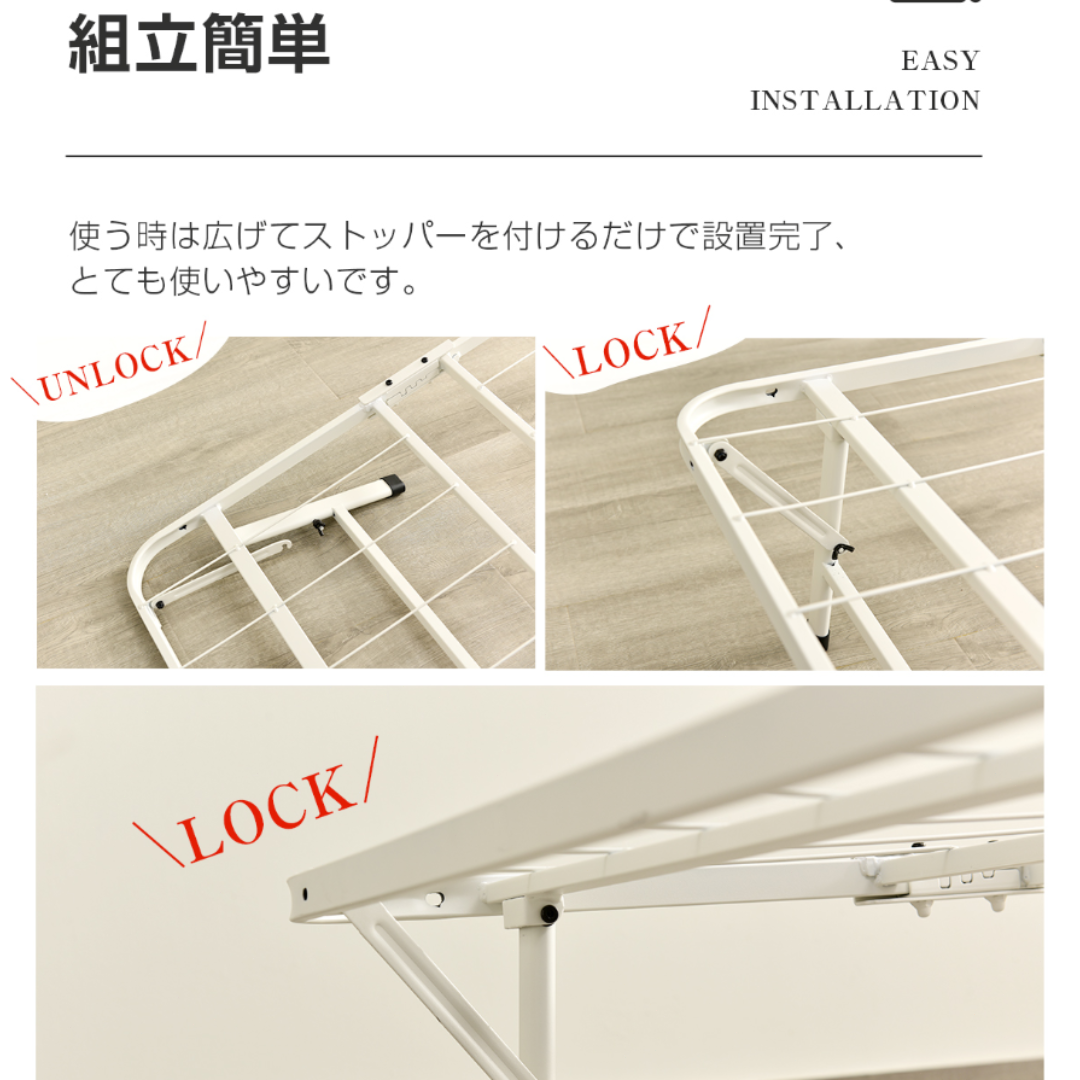 赤字価格！折りたたみベッド シングル 組立簡単シングル 収納 耐