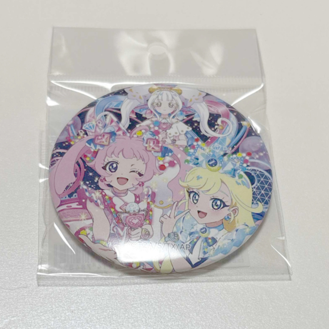 ひみつのアイプリ 缶バッジ リング編 ひまり みつき リング姫 エンタメ/ホビーのおもちゃ/ぬいぐるみ(キャラクターグッズ)の商品写真