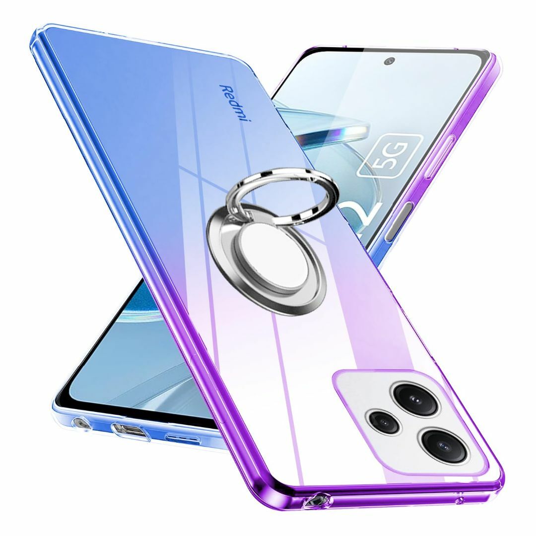 Redmi 12 5G ケースリング TPU 薄型 軽量 グラデーション色 耐衝 スマホ/家電/カメラのスマホアクセサリー(その他)の商品写真