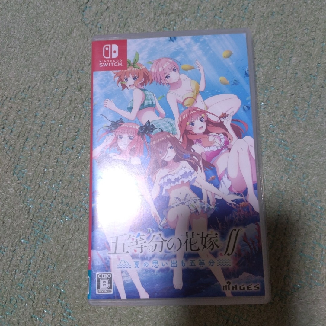 五等分の花嫁∬ ~夏の思い出も五等分~ Switch エンタメ/ホビーのゲームソフト/ゲーム機本体(家庭用ゲームソフト)の商品写真