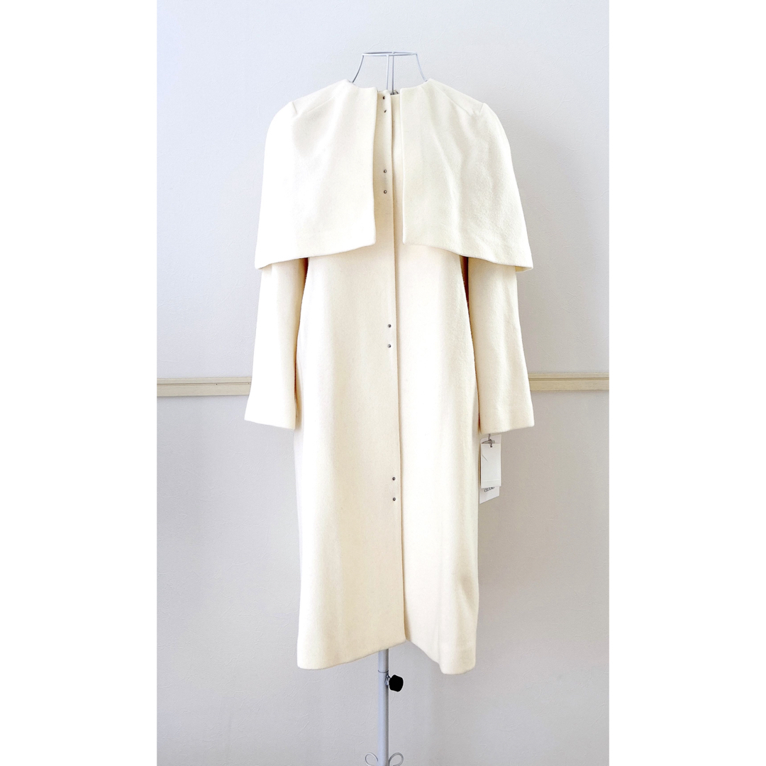 充実の品 新品タグ付CELFORD - CELFORD セルフォード ケープA アイボリー ジャケット・アウター