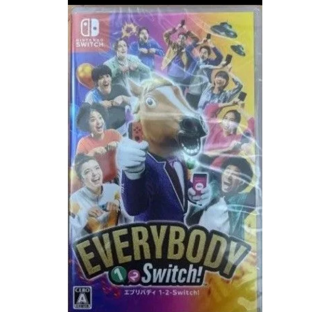 【新品】エブリバディ 1-2-Switch! エンタメ/ホビーのゲームソフト/ゲーム機本体(家庭用ゲームソフト)の商品写真