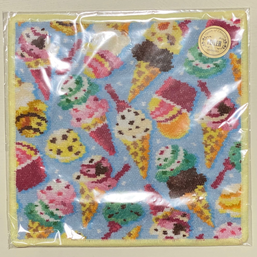 FEILER - 限定色♡フェイラー× サーティワン アイスクリーム♡コラボ♡アイス柄ハンカチ♡黄