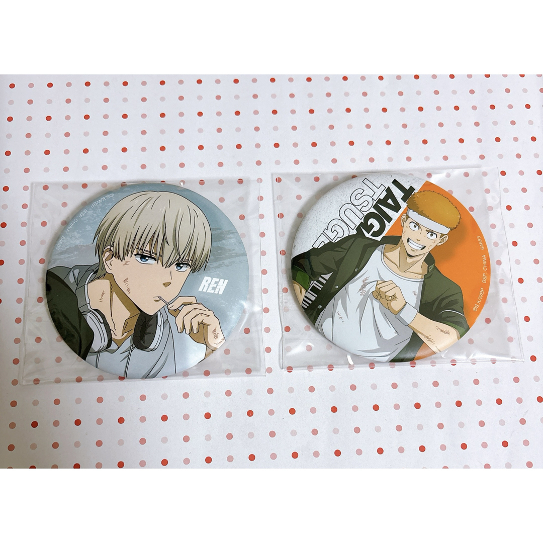 WINDBREAKER 一番くじ 梶蓮 柘浦大河 缶バッジ ローソン コラボ エンタメ/ホビーのアニメグッズ(バッジ/ピンバッジ)の商品写真
