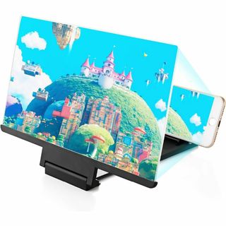 【視力保護・大画面満喫】スクリーンアンプ 正規品 スマホ拡大鏡スタンド 