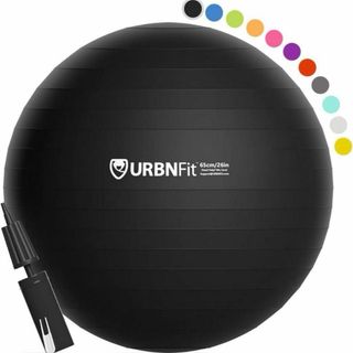 バランスボール 65cm スポーツ エクササイズ ブラック(トレーニング用品)