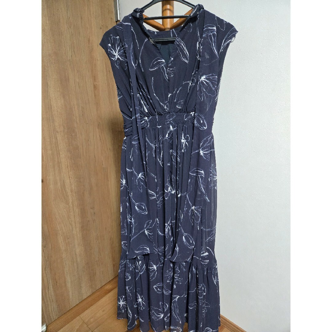 Her lip to Tulip Chiffon Long Dress Mサイズ