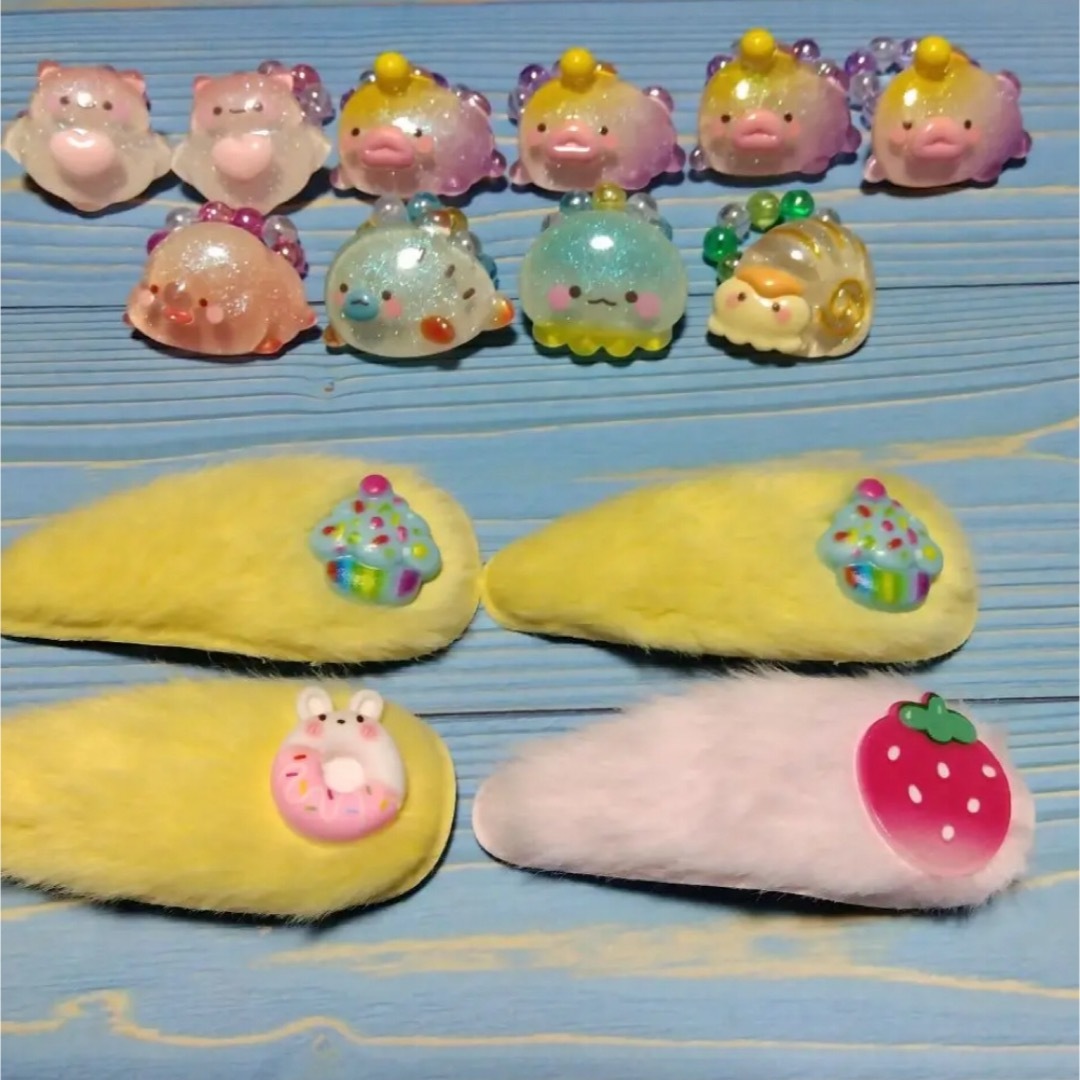 アニマル アクセサリー まとめ売り ハンドメイドのアクセサリー(ヘアアクセサリー)の商品写真