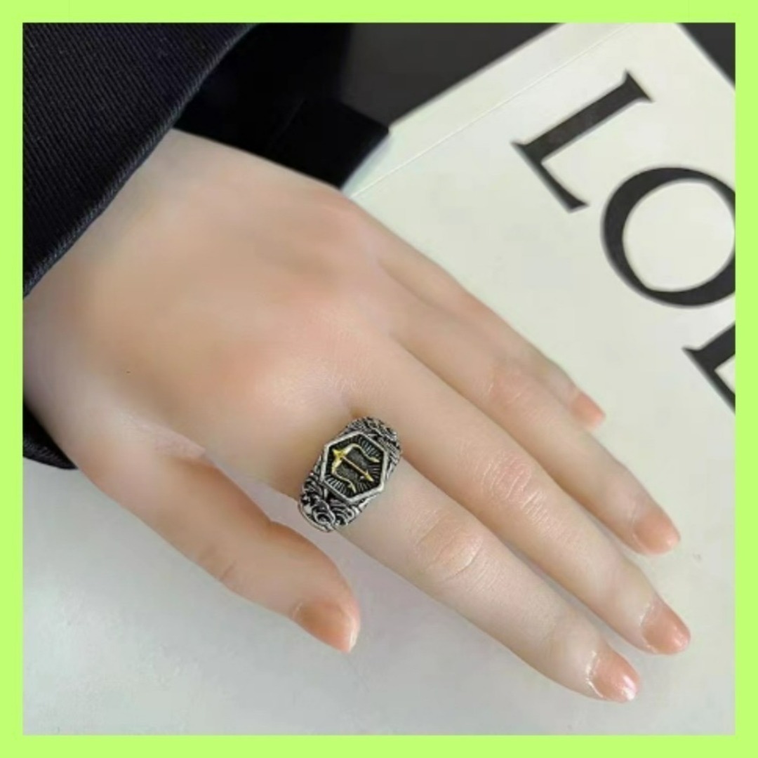 【フォロー割】シルバー　シンプル　リング　メンズ　ユニセックス　おしゃれ メンズのアクセサリー(リング(指輪))の商品写真