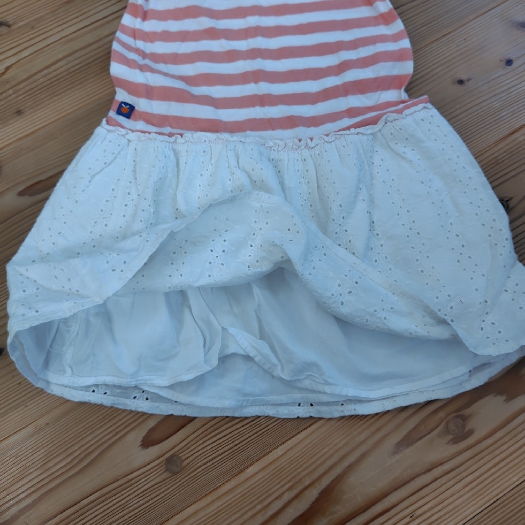 la poche biscuit 半袖ワンピース　130 キッズ/ベビー/マタニティのキッズ服女の子用(90cm~)(ワンピース)の商品写真