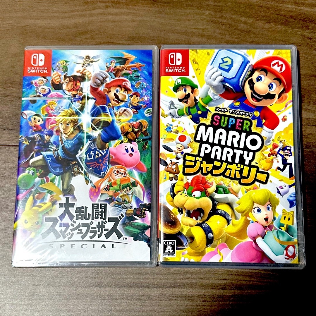 Nintendo Switch マリオパーティ スマブラ エンタメ/ホビーのゲームソフト/ゲーム機本体(家庭用ゲームソフト)の商品写真