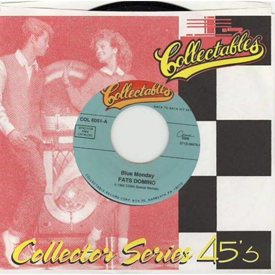 米7" Fats Domino Blue Monday / My Blue Heaven COL6051 Collectables /00080 エンタメ/ホビーのエンタメ その他(その他)の商品写真