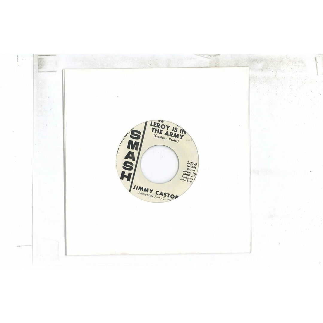 米7" Jimmy Castor Leroy Is In The Army / D-r-y S2099 SMASH /00080 エンタメ/ホビーのエンタメ その他(その他)の商品写真