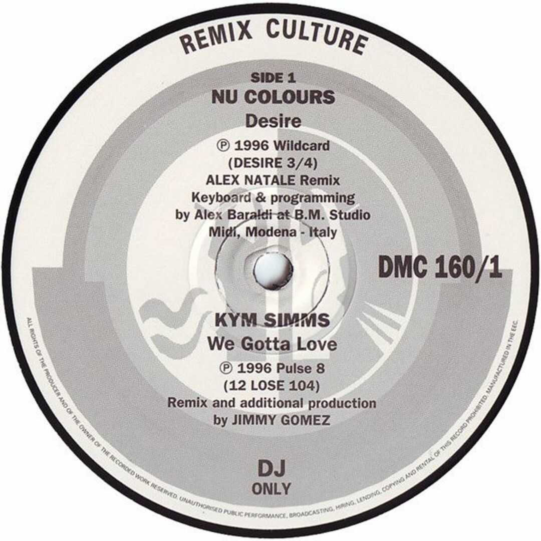 英2discs 12” Various Remix Culture 160 DMC16012 DMC /00500 エンタメ/ホビーのエンタメ その他(その他)の商品写真