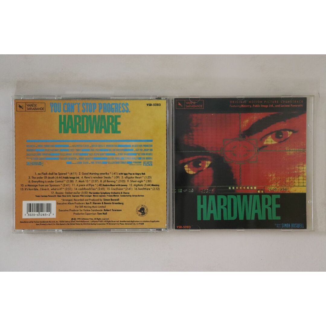 米CD Ost, Simon Boswell Hardware VSD5283 VARESE SARABANDE /00110 エンタメ/ホビーのCD(映画音楽)の商品写真