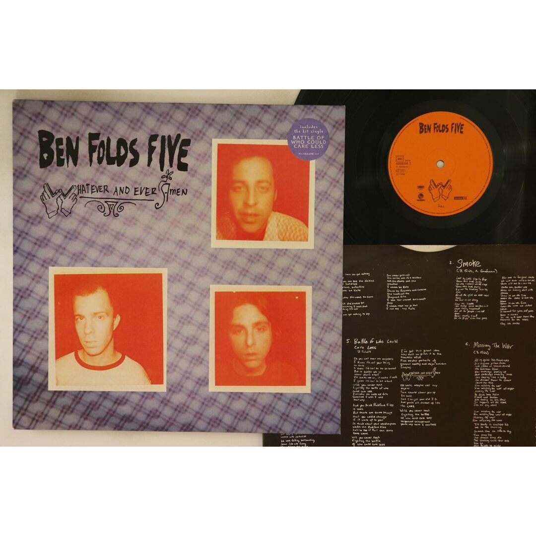 欧LP Ben Folds Five Whatever And Ever Amen 4866981 CAROLINE /00260 エンタメ/ホビーのエンタメ その他(その他)の商品写真