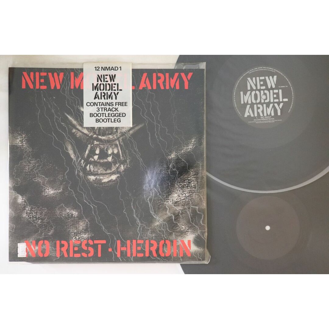 英2discs 12” New Model Army No Rest Heroin 12NMA EMI /00500 エンタメ/ホビーのエンタメ その他(その他)の商品写真