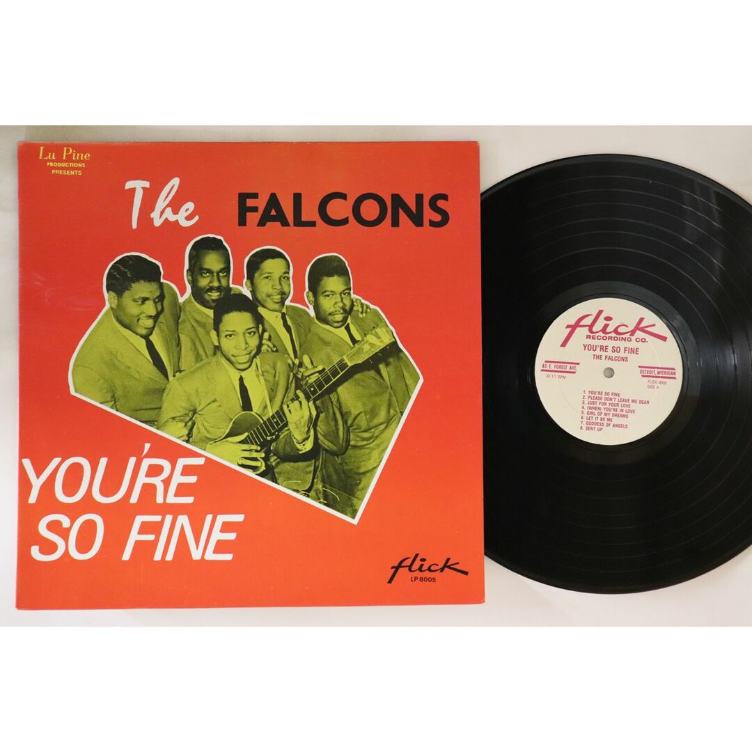 米LP Falcons Youre So Fine 8005 FLICK RECORDING CO /00260 エンタメ/ホビーのエンタメ その他(その他)の商品写真