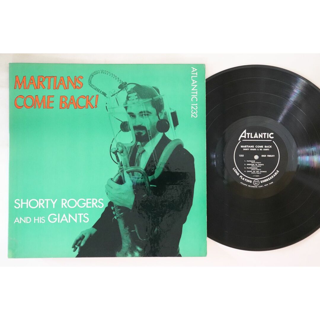 LP Shorty Rogers Come Back 1232 ATLANTIC Japan /00260 エンタメ/ホビーのエンタメ その他(その他)の商品写真