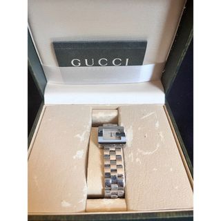 グッチ(GUCCI)のGUCCI グッチ 腕時計 シルバー スクエアフェイス レディース(その他)