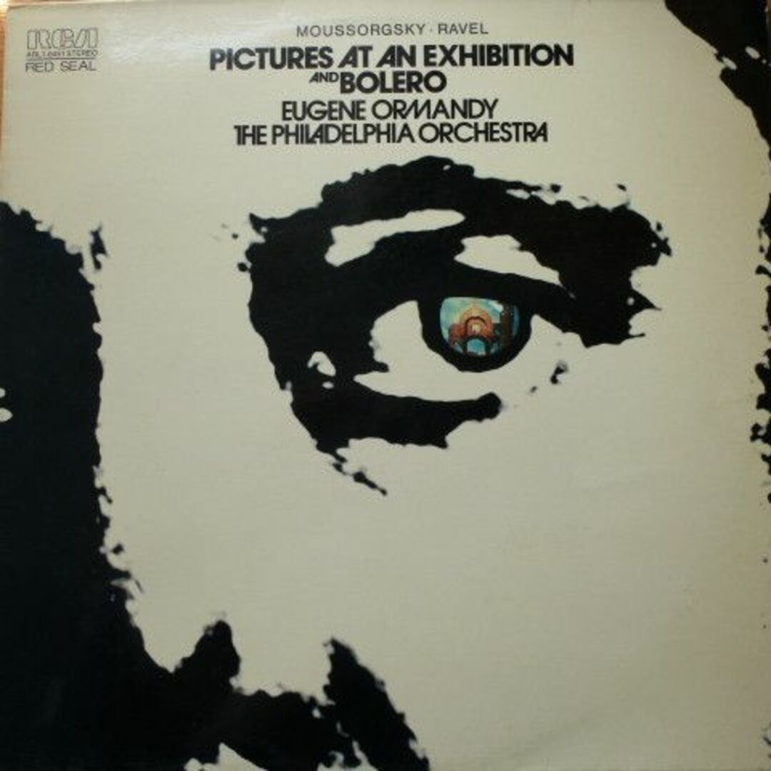 独LP Moussorgksy, Ravel, Philadelphia Orchestra, Eugene Ormandy Pictures At An Exhibition And Bolero ARL10451 RCA RED SEAL /00260 エンタメ/ホビーのエンタメ その他(その他)の商品写真