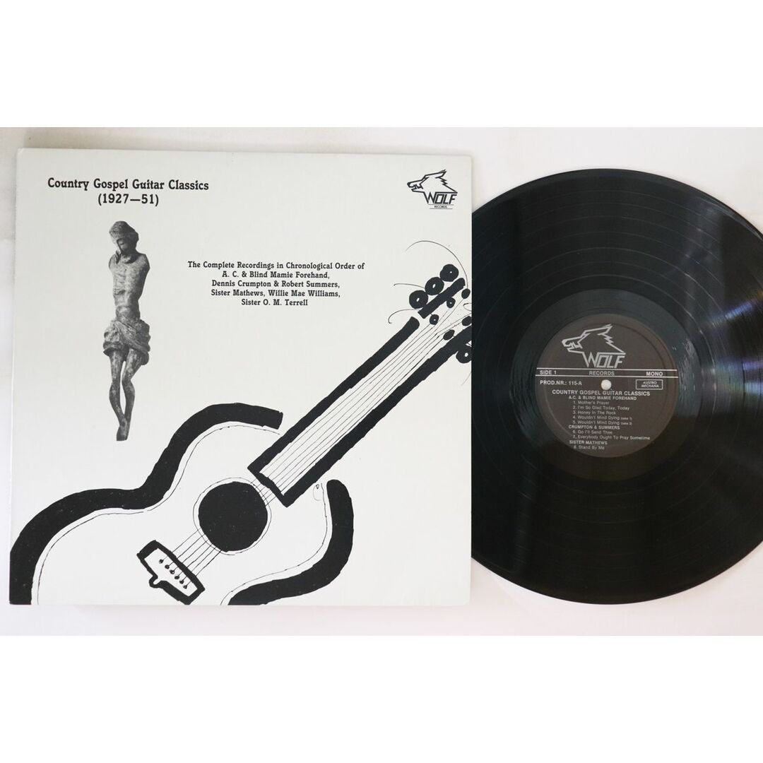 オーストリアLP Various Country Gospel Guitar Classics (1927-51) WSE115 WOLF /00260 エンタメ/ホビーのエンタメ その他(その他)の商品写真