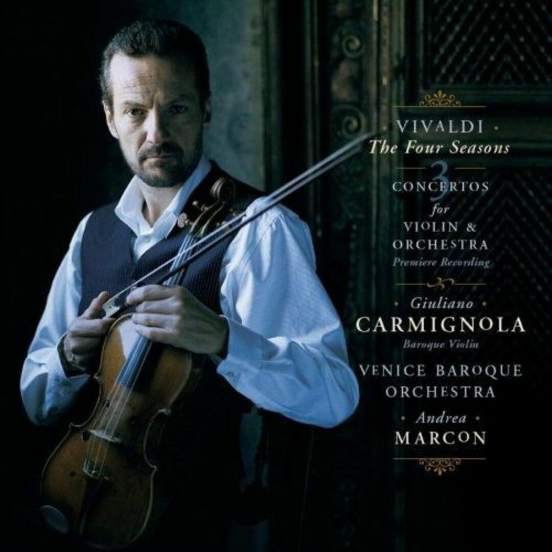 米CD Vivaldi, Carmignola, Vbo; Marcon Four Seasons / 3 Ctos for Violin & Orchestra SK51352 Sony Classical 未開封 /00110 エンタメ/ホビーのCD(クラシック)の商品写真