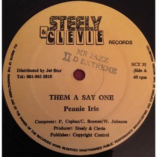 英12 Penny Irie Them A Say One SCT35 Steely &amp; Clevie Records /00250(その他)