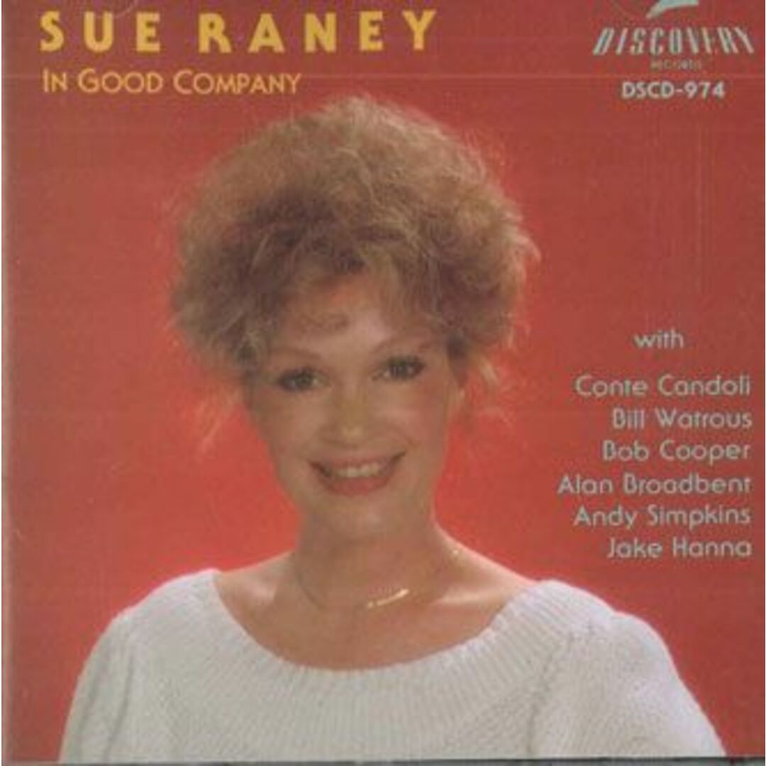 米CD Sue Raney In Good Company DSCD974 DISCOVERY /00110 エンタメ/ホビーのCD(ポップス/ロック(洋楽))の商品写真