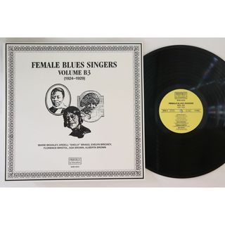 オーストリアLP Various Female Blues Singers Volume B3 (1924-1929) SHN4014 FANTASY BY SELMERPHONE /00260(その他)