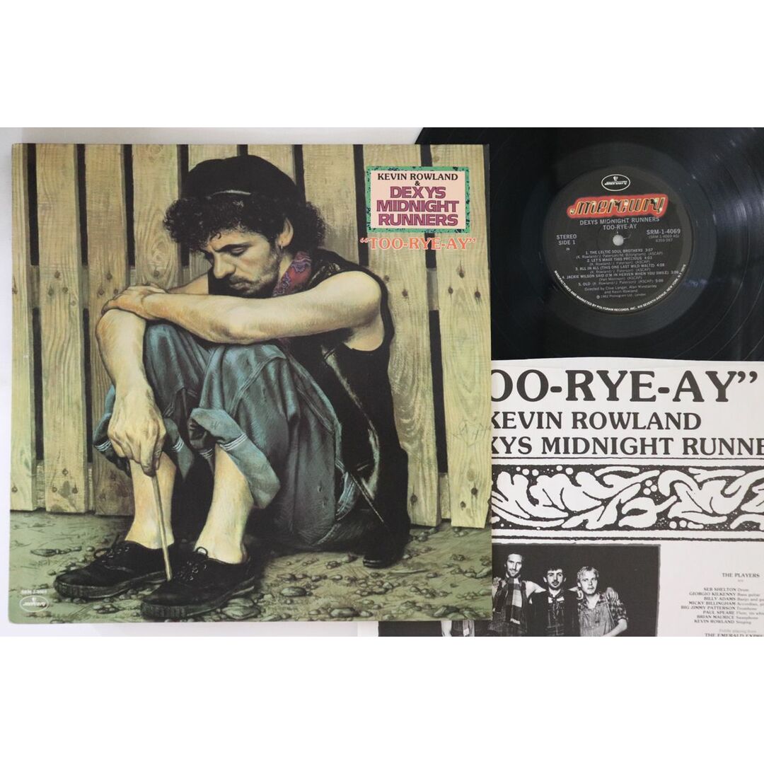 米LP Kevin Rowland, Dexys Midnight Runners Too Rye Ay SRM14069 MERCURY /00260 エンタメ/ホビーのエンタメ その他(その他)の商品写真