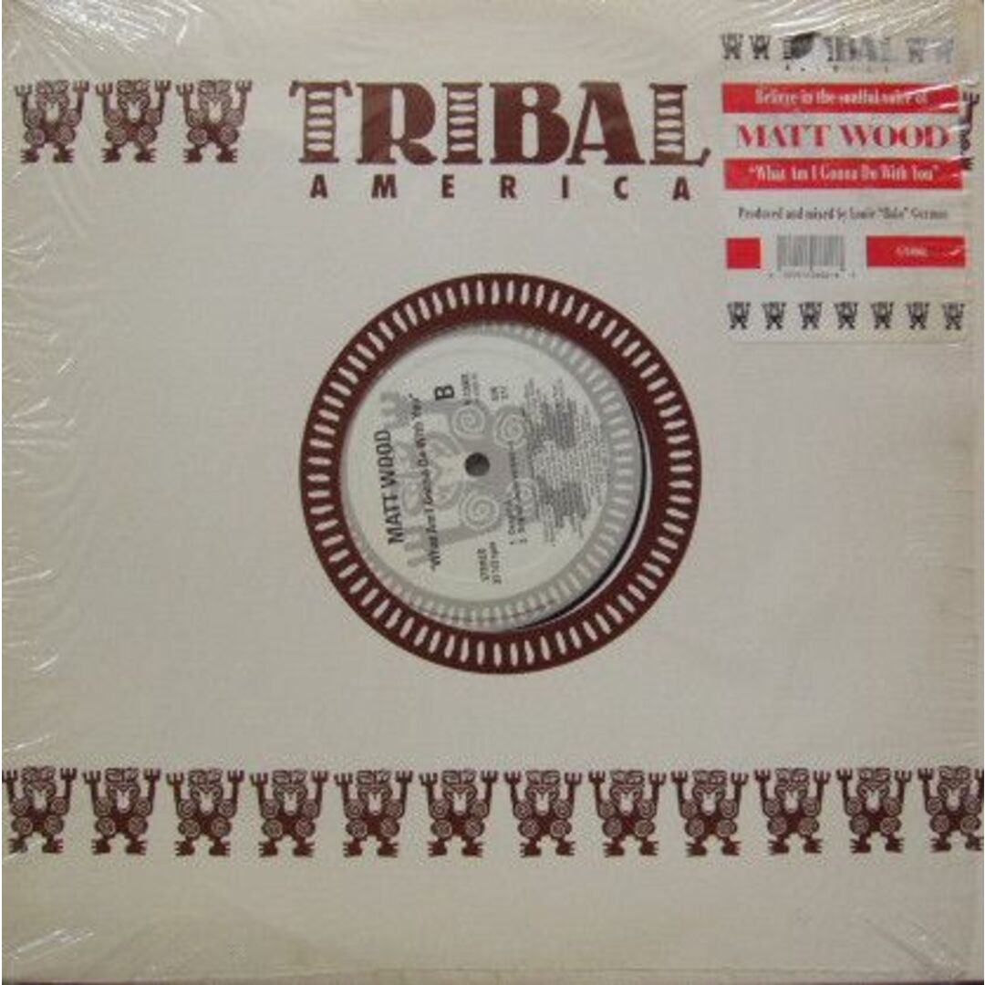 米12 Matt Wood What Am I Gonna Do With You Y13902 TRIBAL America /00250 エンタメ/ホビーのエンタメ その他(その他)の商品写真