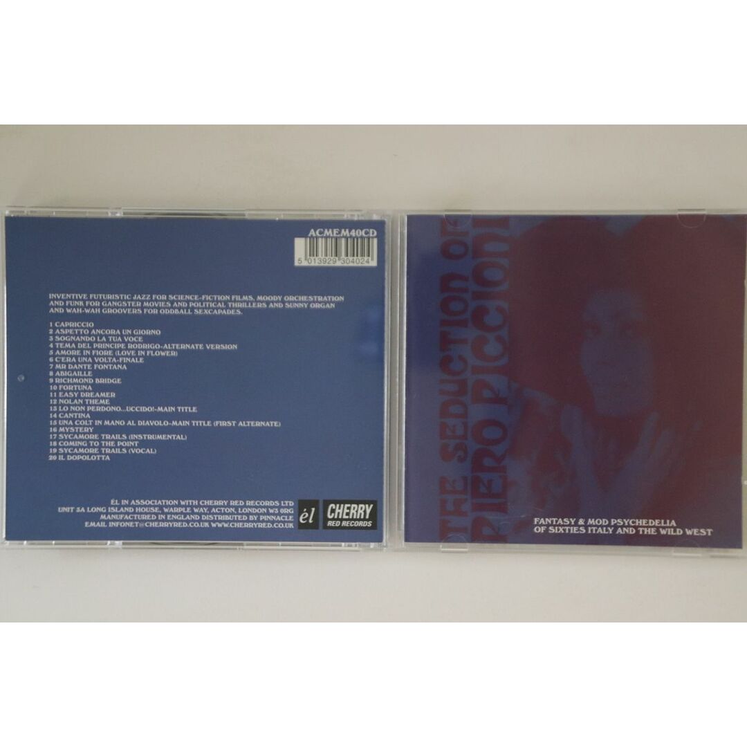 英CD Piero Piccioni The Seduction Of Piero Piccioni ACMEM40CD EL /00110 エンタメ/ホビーのエンタメ その他(その他)の商品写真