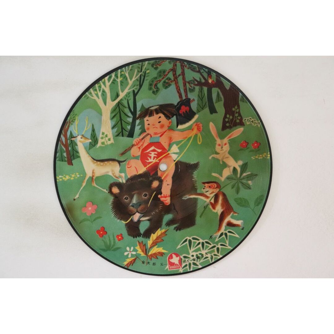78RPM/SP 安藤良人 / 沢地弘恵 金太郎 / 一寸法師 K10A KANARIYA 7" /00500 エンタメ/ホビーのエンタメ その他(その他)の商品写真