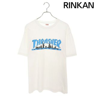 シュプリーム(Supreme)のシュプリーム  Thrasher Skyline Tee スラッシャースカイラインTシャツ メンズ L(Tシャツ/カットソー(半袖/袖なし))