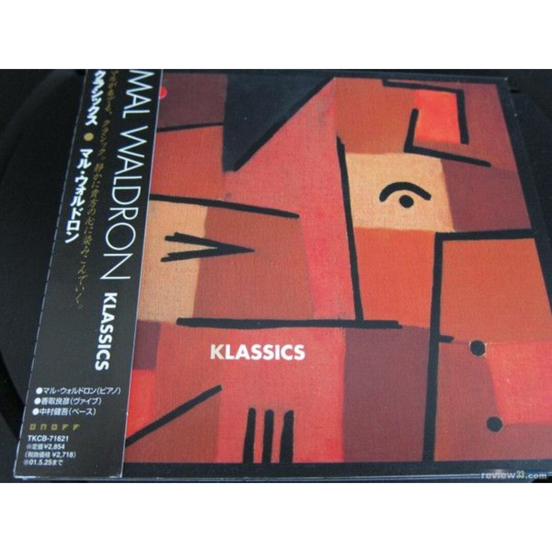 CD マル・ウォルドロン クラシックス TKCB71621 /00110 エンタメ/ホビーのCD(ジャズ)の商品写真