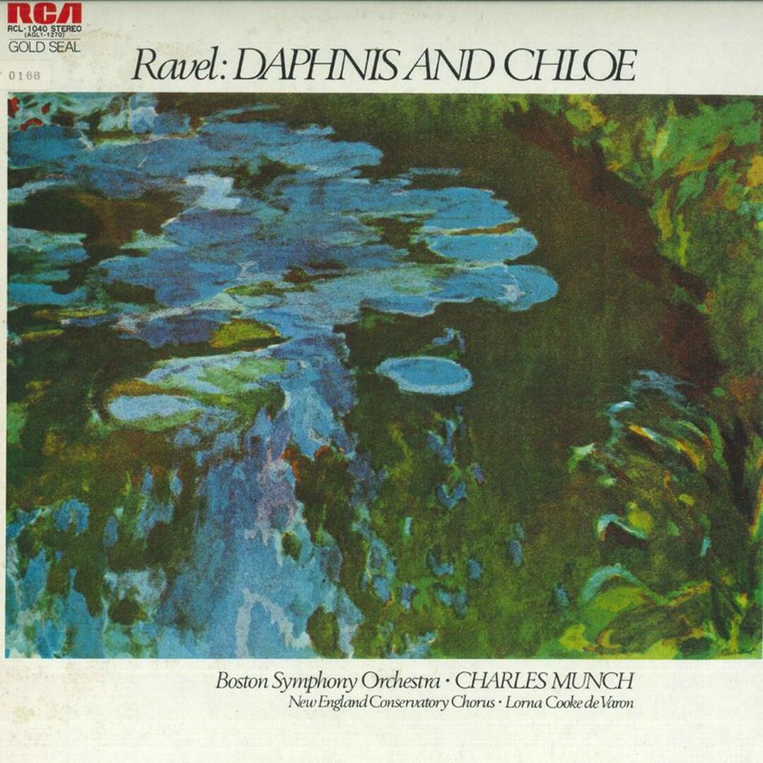 LP Charles Munch ラヴェル:バレエ音楽「ダフニスとクロエ」全曲 RCL1040 RCA /00260 エンタメ/ホビーのエンタメ その他(その他)の商品写真