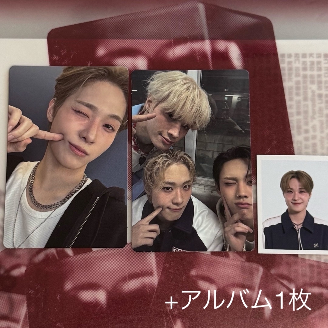 onepact pinkcrush ソンミン トレカ 証明写真 アルバム セット エンタメ/ホビーのCD(K-POP/アジア)の商品写真