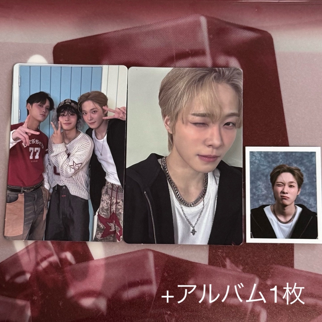 onepact pinkcrush ソンミン トレカ 証明写真 アルバム セット エンタメ/ホビーのCD(K-POP/アジア)の商品写真