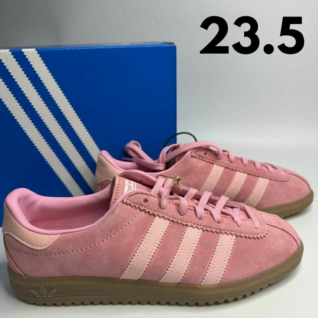 adidas(アディダス)の新品　23.5　アディダス　Bermuda ピンク バミューダ　adidas レディースの靴/シューズ(スニーカー)の商品写真