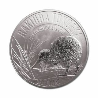 2017年ニュージーランド キウイ スペシメン シルバーコイン純銀999 1oz(貨幣)